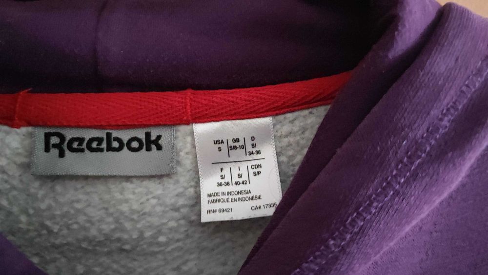 Bluza z kapturem Reebok r. S / 36 / 8
