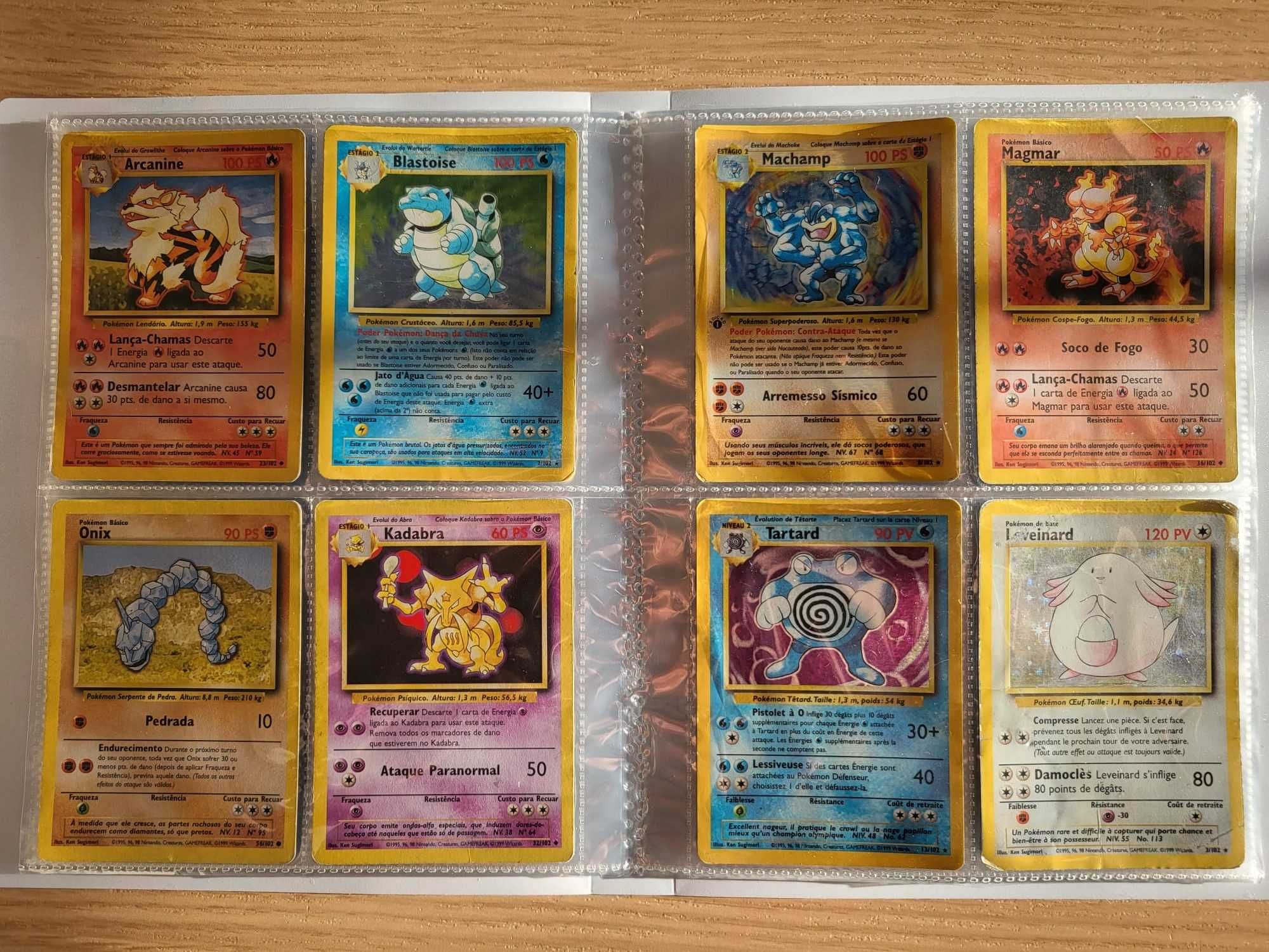 Cartas pokemon 1ª versão Portuguesa Loures • OLX Portugal