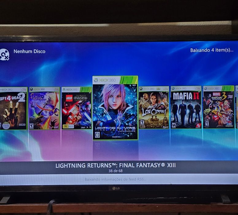 Xbox360 super slim  500 gb  desbloqueada  .