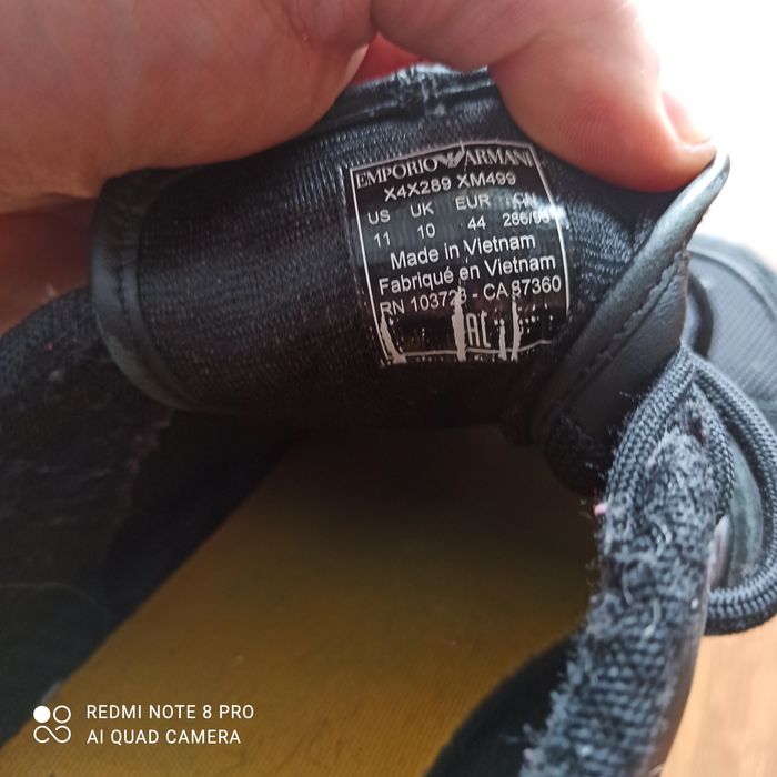 Emporio Armani Milano buty adidas 44