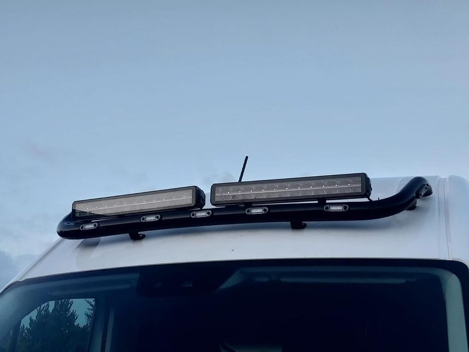 Orurowanie dachowe / Rama dla MAN TGE / VW Crafter - czarne