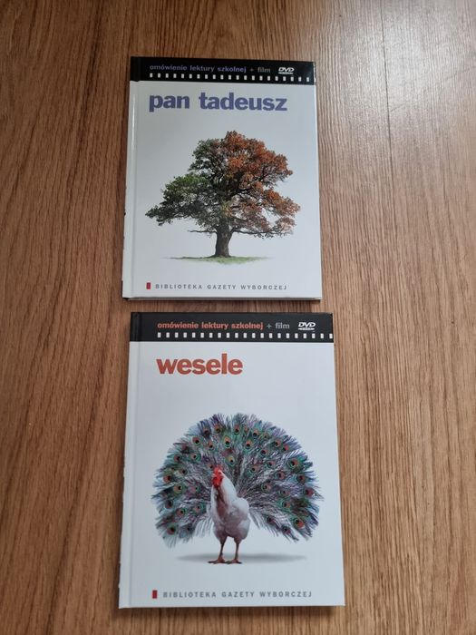 Pan Tadeusz i Wesele DVD wraz z omówieniem lektur
