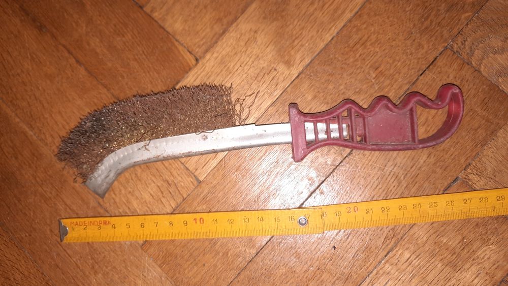 Szczotka druciana płaska