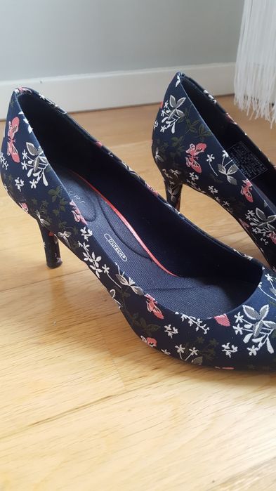 Sapatos Rockport em tecido T40 usados 1 vez como NOVOS