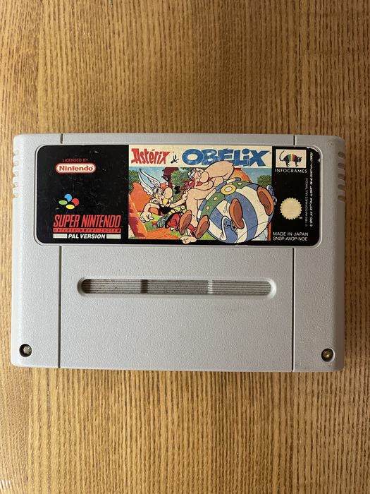 Gra Super Nintendo Asterix i Obelix