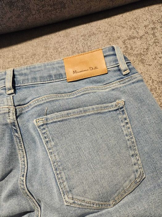 Calças de ganga, azuis, Massimo Dutti, tamanho S/36, em muito bom estado