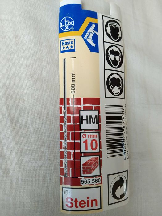 Wiertło do kamienia .