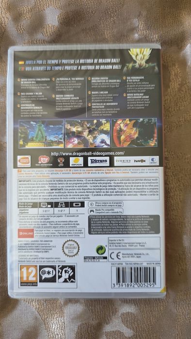 Dragon Ball Xenoverve 2 Nintendo switch
