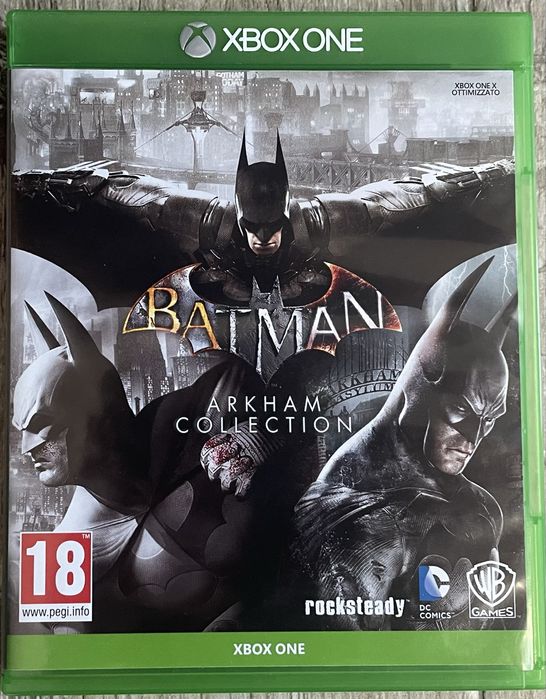 Batman Trylogia Arkham Colletion Xbox Xone Xsx PL Polska Wersja