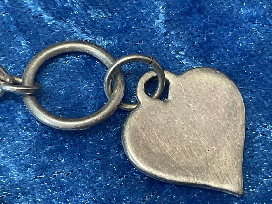 Colar prata inglesa peça vintage 48 cm