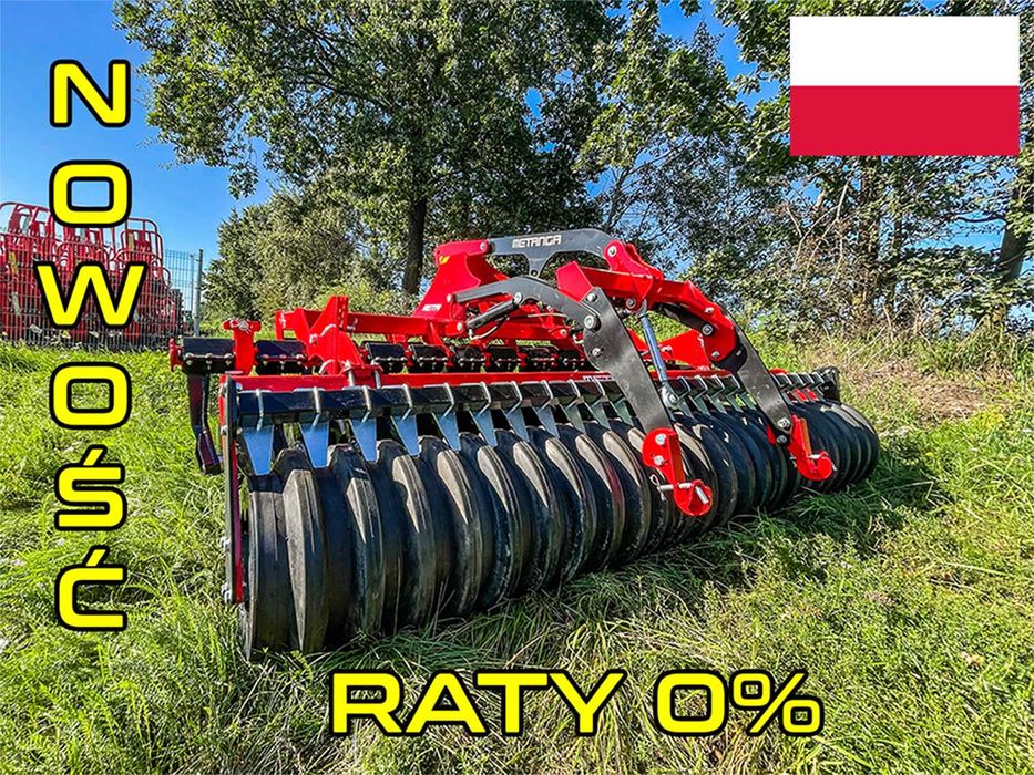 HIT Promocja!  Brona talerzowa 2,5* 2,7* 3,0 m | Hydropack | RATY |HIT