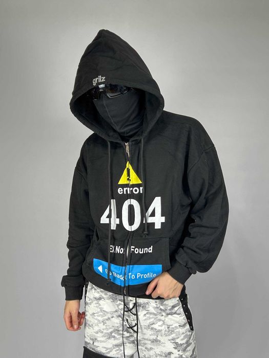 Худі Project G/R Grailz zip hoodie зипка черная кофта чорна худи зіп