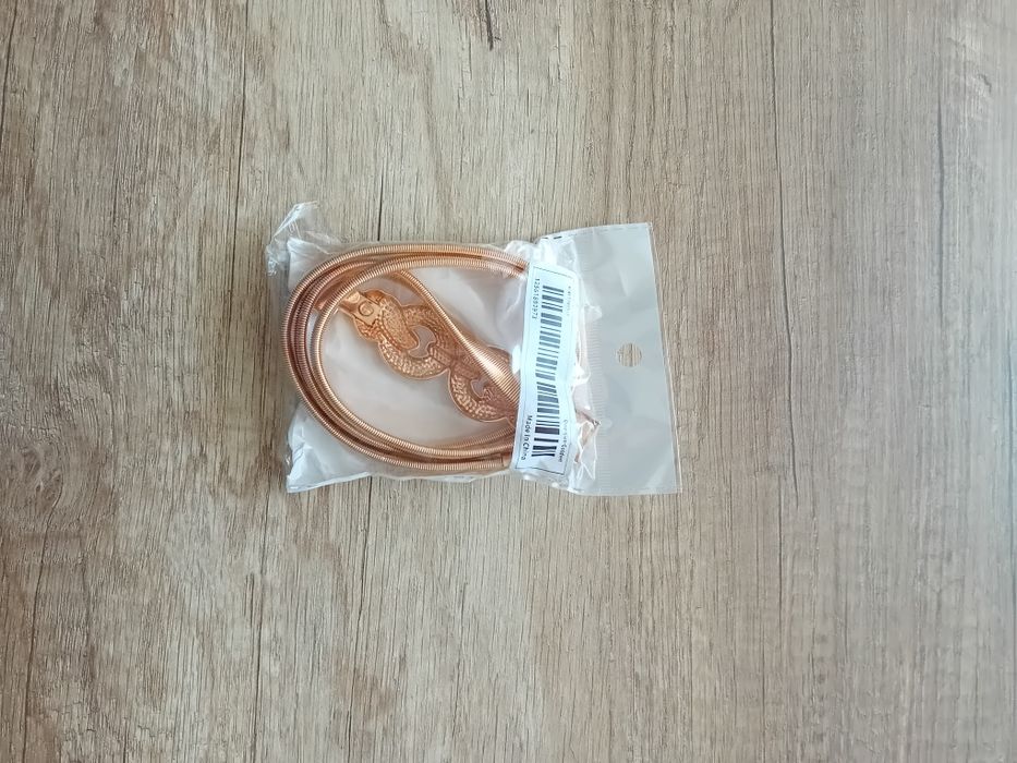 Pasek damski żmijka 70x1 cm nowy.