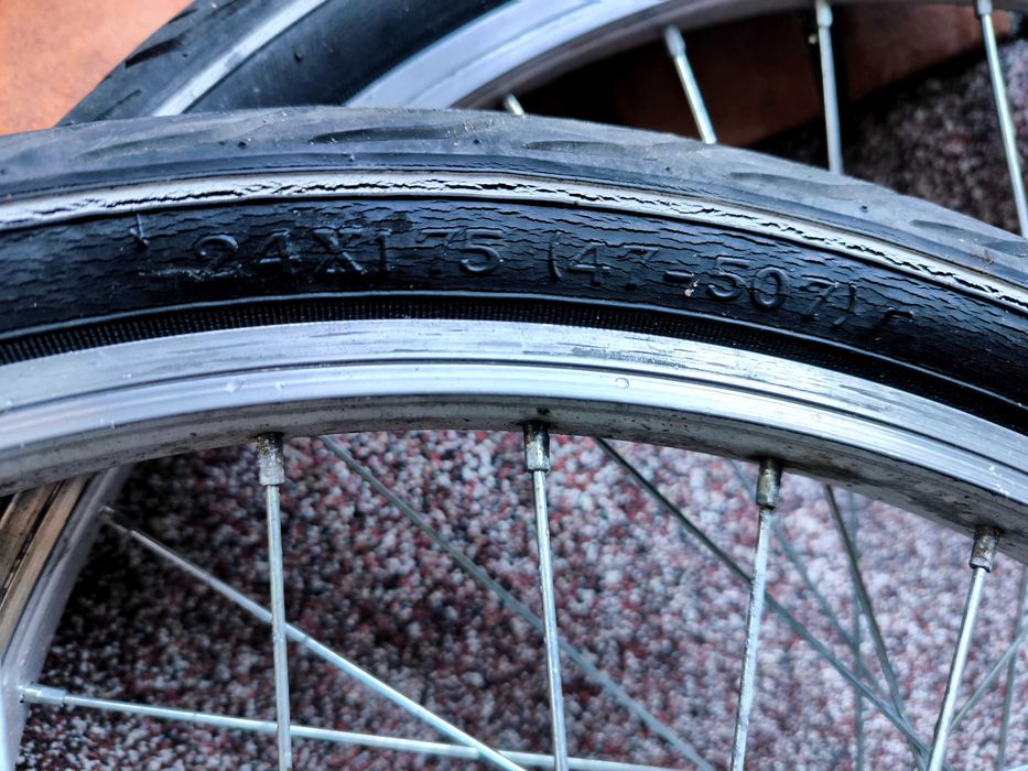 Do sprzedania koła rowerowe 24 cale