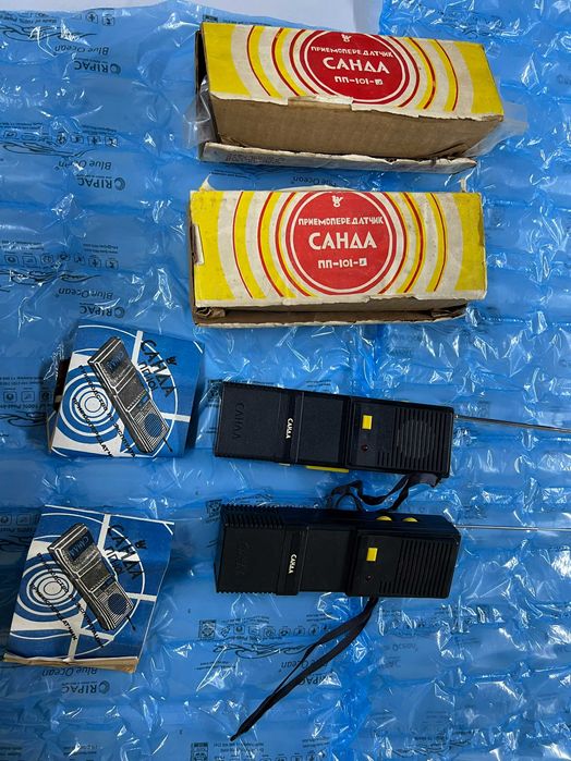 Одноканальный приемопередатчик рация «Санда ПП-101-3» СССР