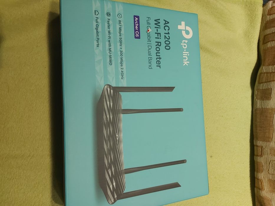 Router tp-link AC 1200 Archer C6