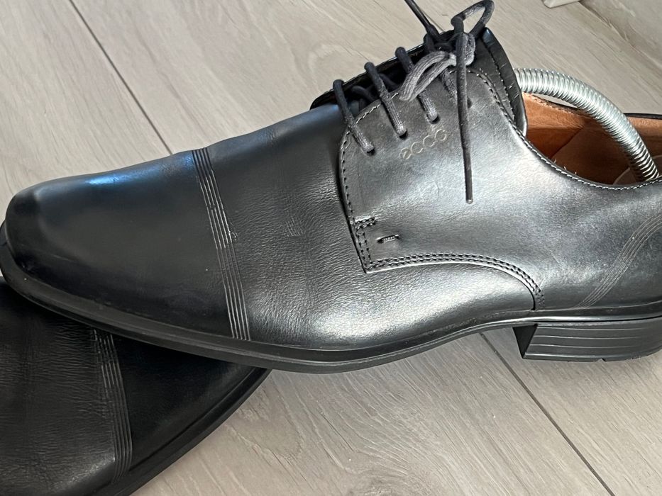 Oryginalne skórzane buty męskie Ecco