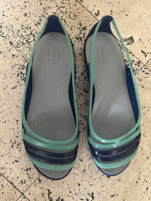 Sandały damskie crocs W6 stan bardzo dobry