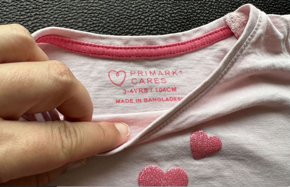 Calças Rosa + T'Shirt (3 Anos)