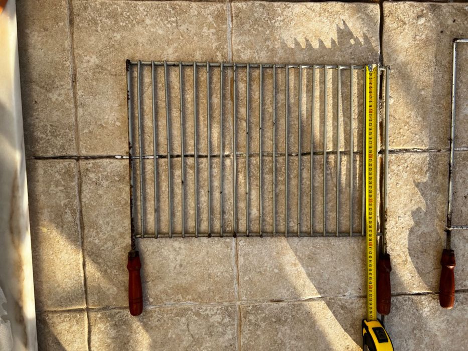 Conjunto de Grelhas para Churrasco Esmaltadas