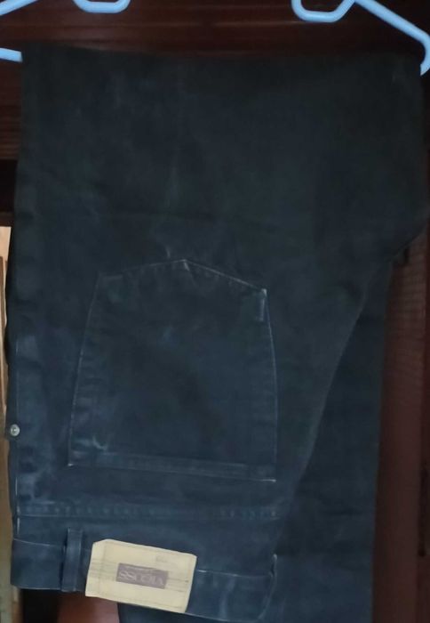 Джинсы мужские чёрные Vigoss original утеплённые