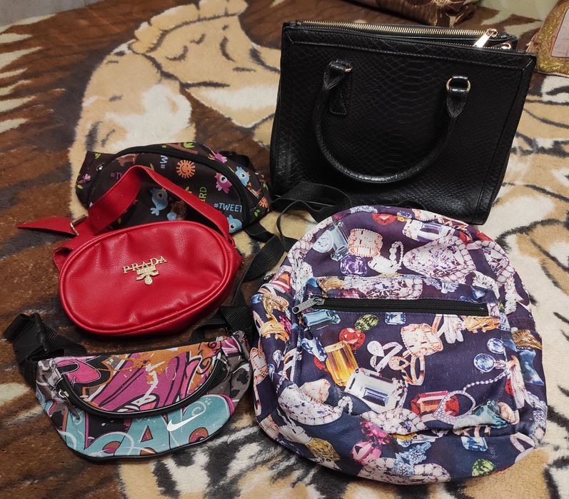 Поясные сумки - бананки