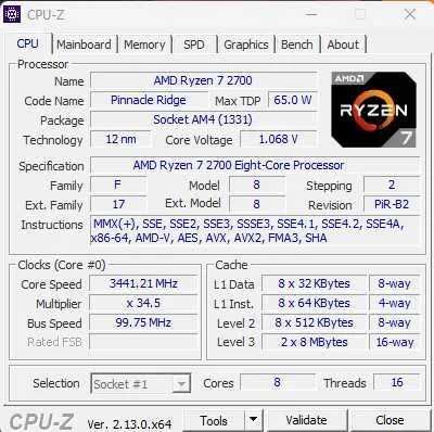 Desktop Gamer Ryzen 7 2700/ 32GB DDR4/ SSD 256 GB/ GigaByte RX 580 8GB