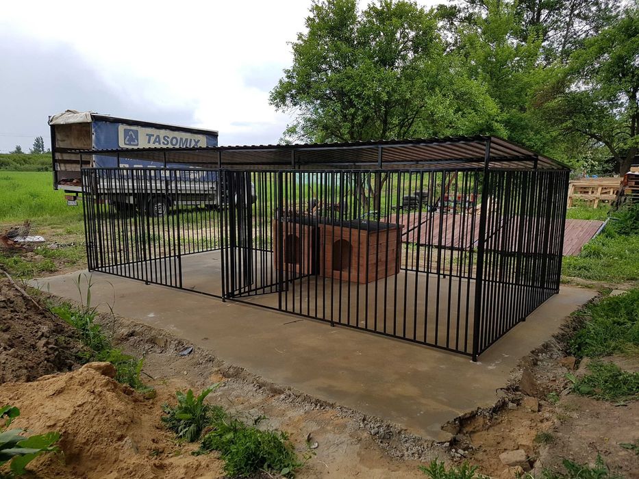 Klatki i kojce dla psów np.3x3m