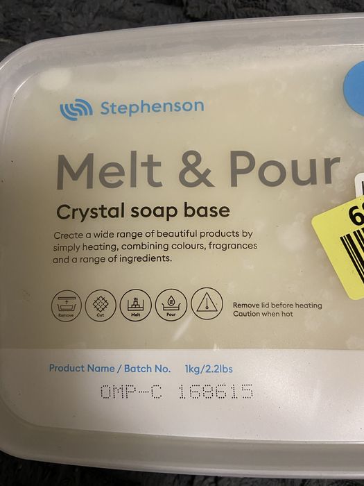 Stephenson Melt and Pour Baza mydlana 1 kg