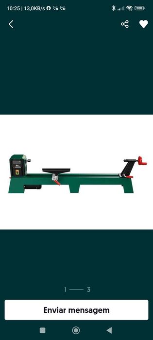 Torno de tornear madeira