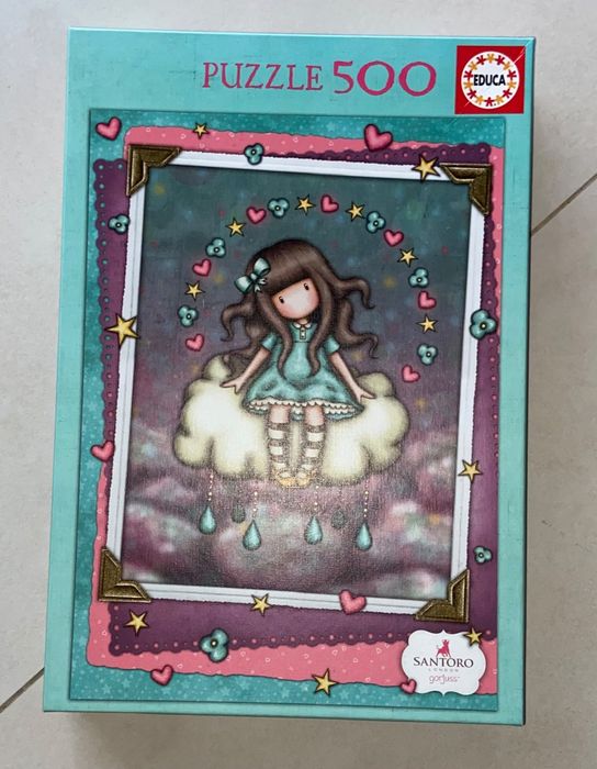 Puzzles 500 peças Santoro EDUCA - vários