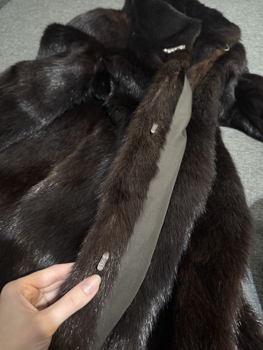 Норкова шуба Saga mink