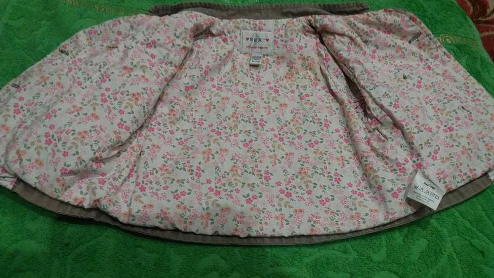 Ексклюзивна весняно-літня куртка Next 80  9-12 місяців 100%-cotton. SRI LANKA.
