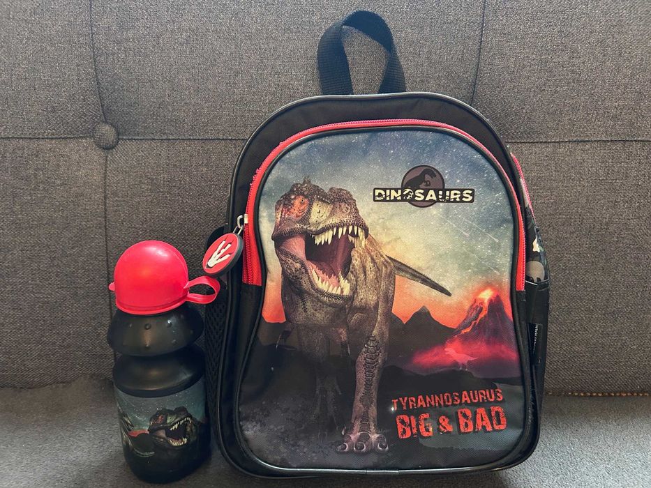 Plecak & bidon do przedszkola Dinozaury, Jurassic World
