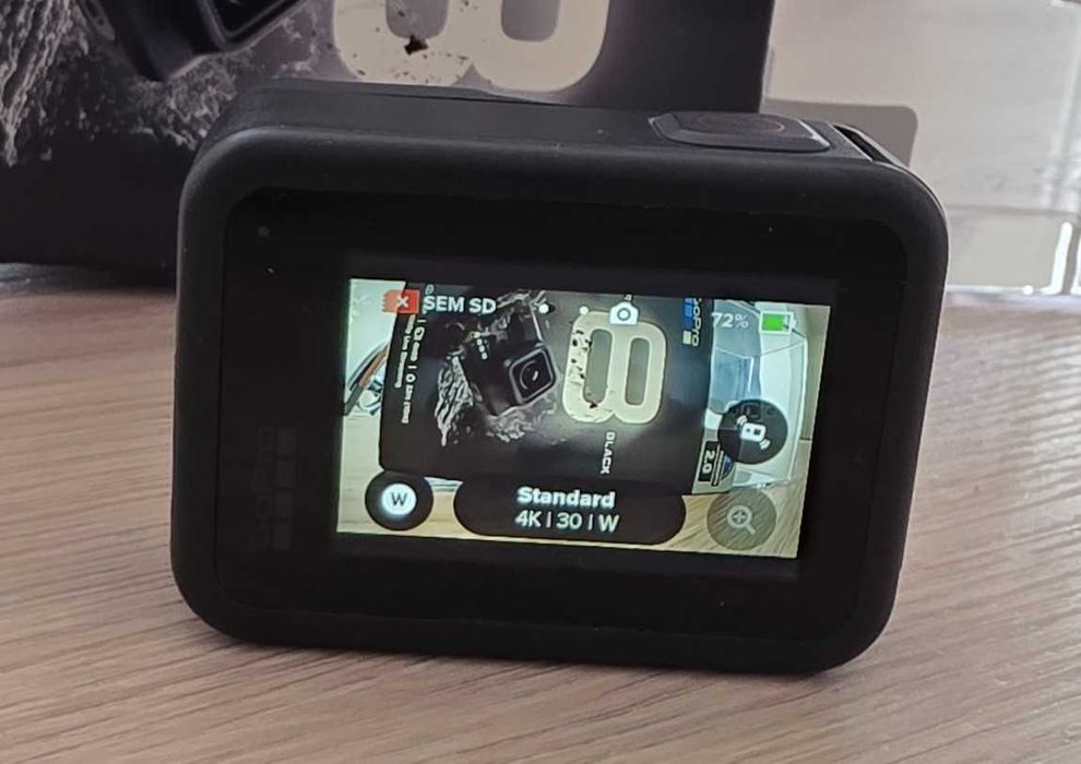 GoPro 8 Black - Full Acessórios - Perfeito Estado