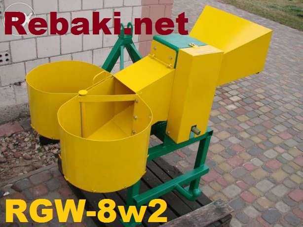 Rozdrabniacz, Rębak, RGW.100-8w2, 2 worki, grubość cięcia gałęzi 9cm