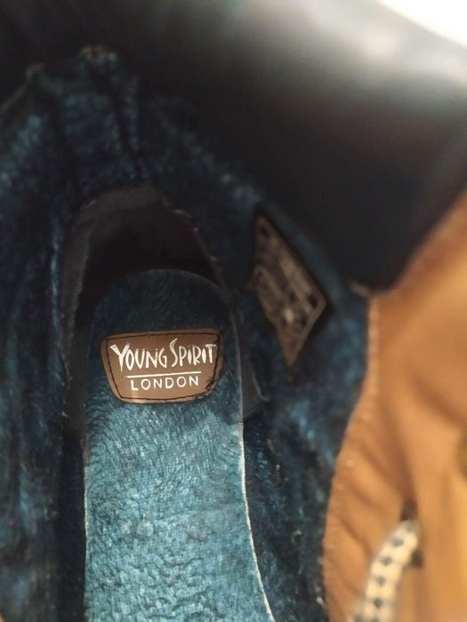 Buty trzewiki wiązane unisex, 38