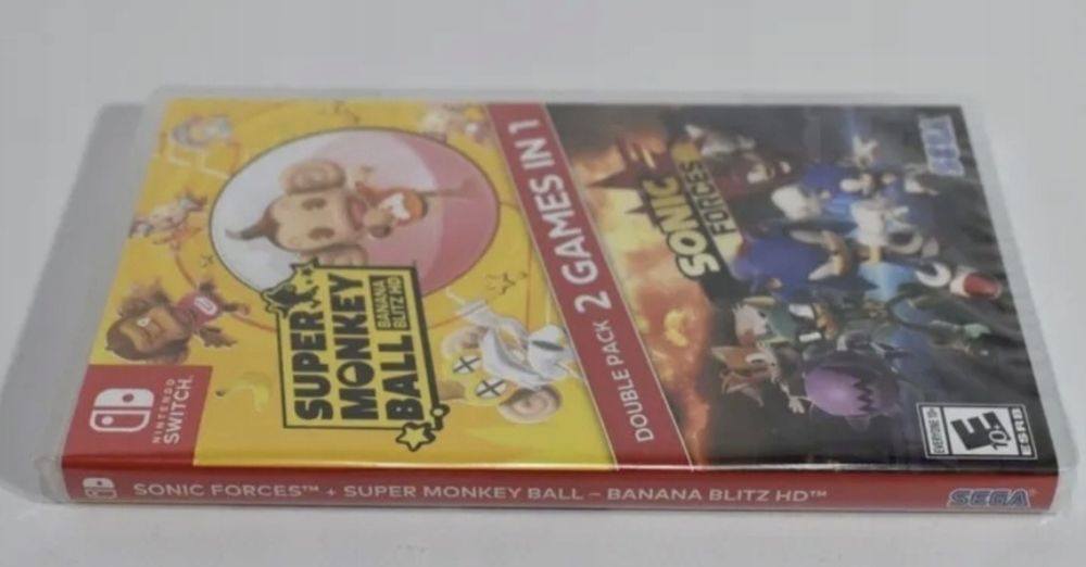 Sonic Force + Super Monkey Ball: Banana Blitz HD Double Pack (Switch)
