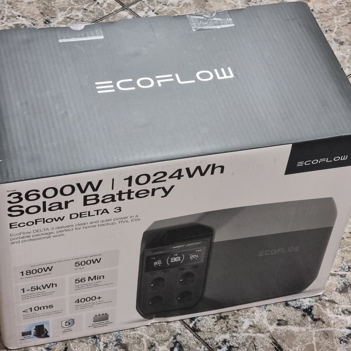 Зарядна станція EcoFlow DELTA 3. Гарантія 3 роки. ОРИГІНАЛ!
