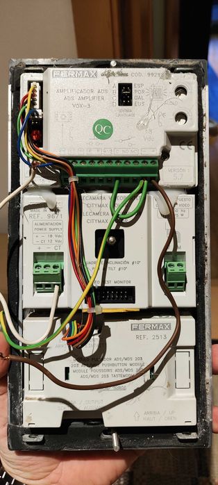 Video-porteiro Fermax completo ou peças