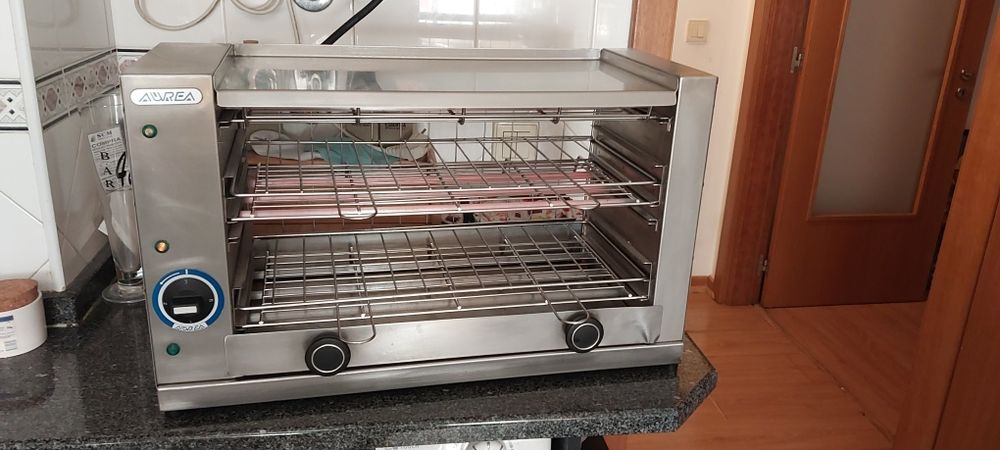 Torradeira vertical industrial AUREA ( Inox )