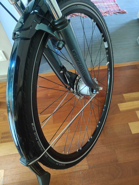 Rower miejski holenderski, damski, damka Gazelle Eclipse