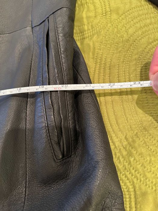 Angelo Litrico Men's Leather Coat, size L, Very Good Quality