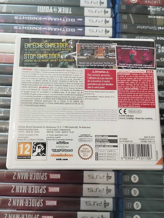 Teenage Mutant Ninja Turtles: Danger of the Ooze [3DS]