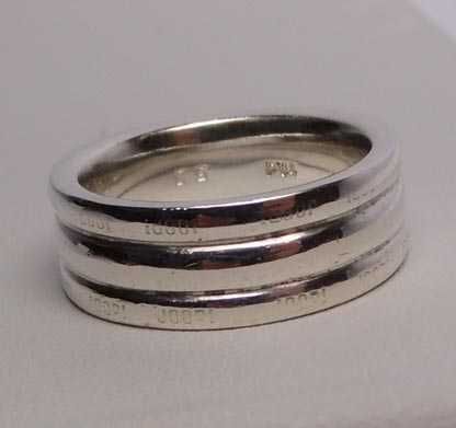 JOOP srebrna obrączka R.15. 7,4 mm.