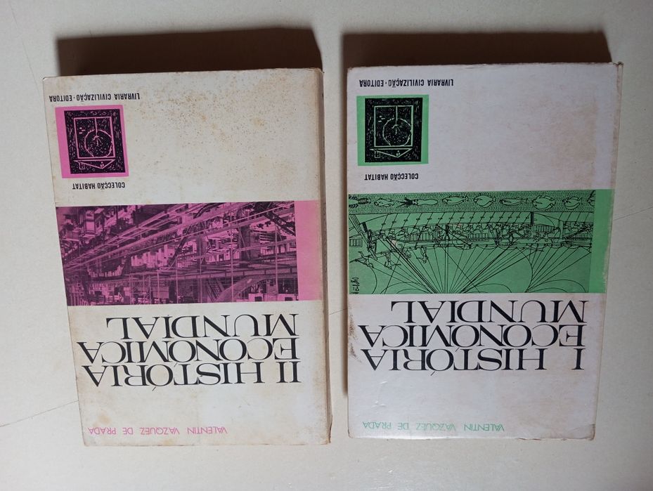 História Económica Mundial (2 Volumes) - Valentim Vasquez de Prada