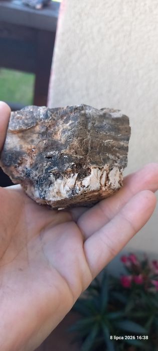Minerały skamieniałości baryt,goethyt