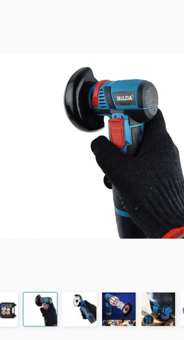 Szlifierka akumulatorowa 2x akumulator 12v 75mm