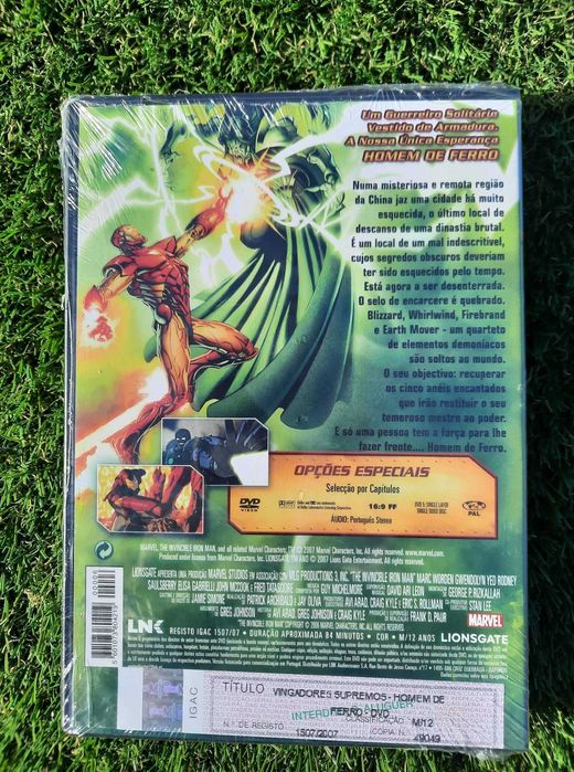 Homem de Ferro DVD