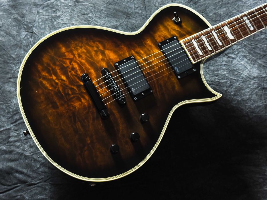 ESP E-II EC-QM Eclipse 2014 - Dark Brown Sunburst
